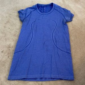 lululemon blue top